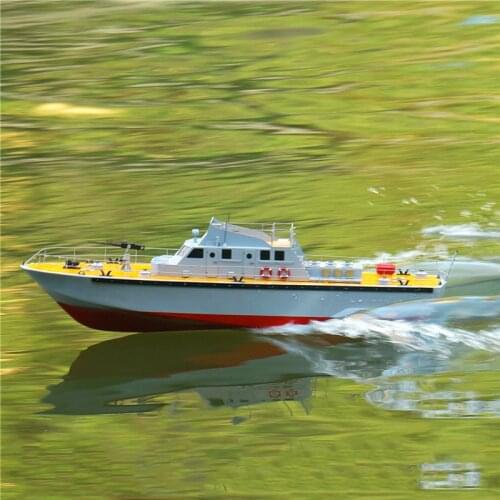 Inland River Boat DIY Speed Boat Remote Control Simulation Ship Model Making Kit