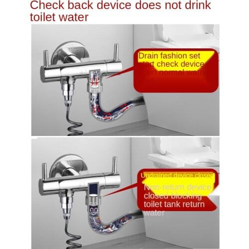 Faucet High Pressure Flusher Nozzle Womens Toilet Fantastic Pressure Increasing Tool