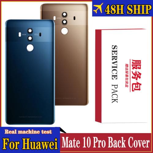 Original Battery Cover for Huawei Mate 10 Pro Glass Back housing Replacement Repair Parts Apply to Huawei Mate 10 Pro Rear Door