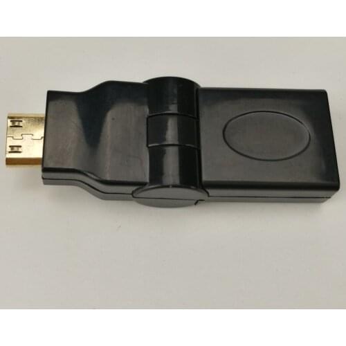 HDMI Female To Mini HDMI Adapter Converter 180 Degrees Angle Ethernet 1.4v for HDMI Tablet Pc Camera Hdmi Adapter 30pcs/lot
