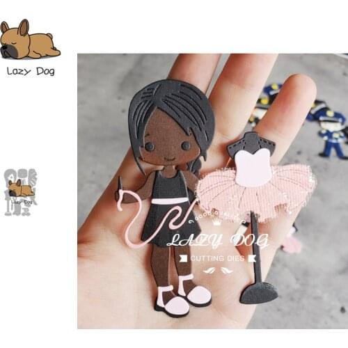 Tailor Dressmaker Metal Cutting Dies Scrapbooking Stencil DIY Mold Knife Craft Embossing Die Cuts Card Making New Dies For 2020