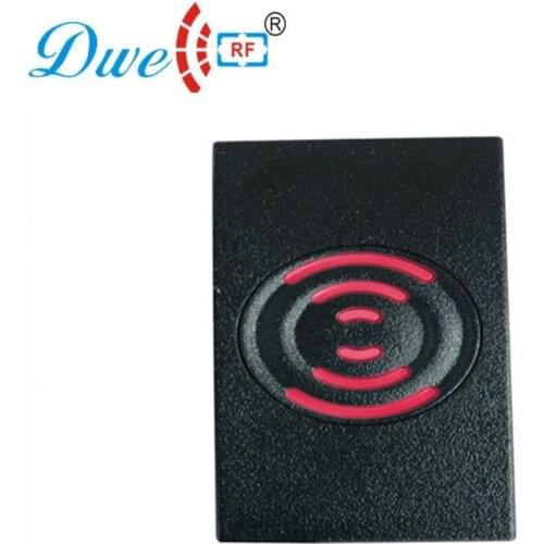 DWE CC RF RFID access control reader waterproof IP65 125khz emid wiegand 26 and 13.56mhz mf wiegand 34 reader for 002D