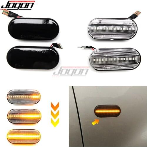 Led Dynamic Turn Signal Light For Ford C-Max Fiesta MK6 Focus MK2 Fusion Galaxy Side Marker Fender Sequential Blinker Lamp