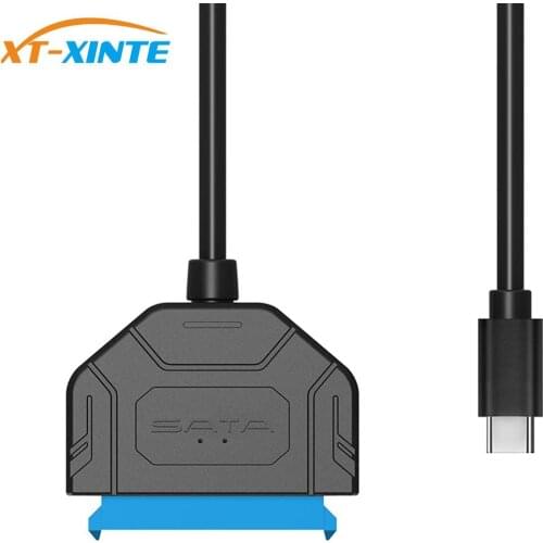 USB 3.1 Type-C USB-C to SATA Converter Adapter Transmission Cable 30cm OTG for 2.5 inch Hard Disk Driver SSD HDD 2.5" SATA