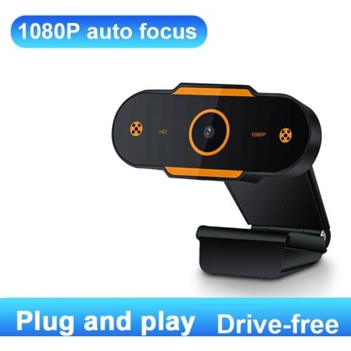 HD 1080P Webcam Mini Computer PC WebCamera with USB Plug Rotatable Cameras for Live Broadcast Video Calling Conference Work