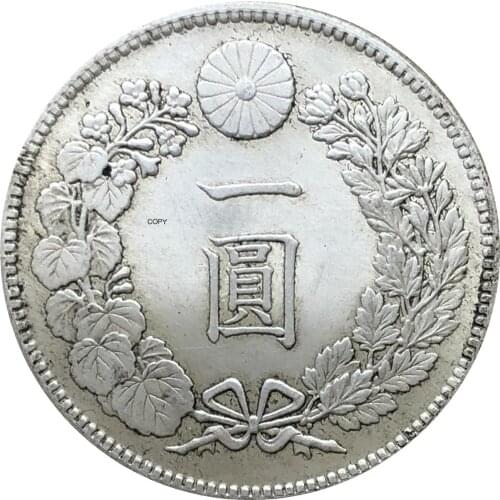 Great Japan Year 21 Of Meiji Coin One 1888 1889 1890 1891 1892 1893 1894 1895 1896 1897 1901 1 Yen Silver Plated Copy Coins