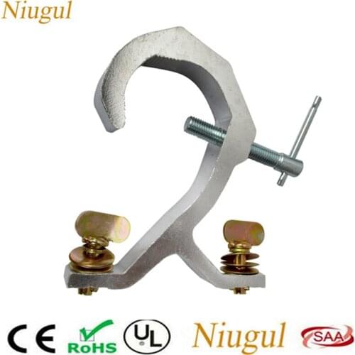 Stage Light Clamp ,Big Type Stage Truss Fastener For 25-58mm Pipe Clamp TUV 100kg Mounting Heavy Lighting Beam Moving Head Light