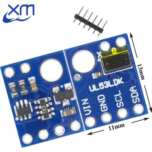 1 pc GY-530 VL53L0X Laser Ranging Sensor Module World Smallest Time-o f-Flight (ToF) IIC communication Ranging Module