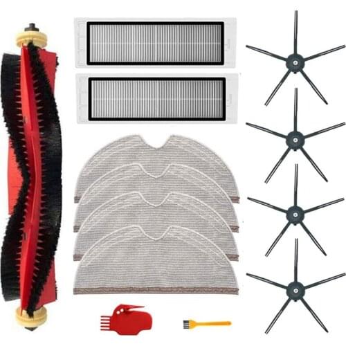 13Pcs Brush Filters Replacement Parts for Xiaomi Roborock S6 S60 S65 S5 MAX S6 MAXV S6 Pure Vacuum Cleaner Accessories