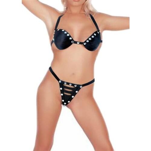 Leather Underwear Clothing Suit ASK011 Sexy Suit