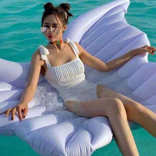 Swimwear For Women Separate Tankini Swimsuit Womens Bikini One Piece Solid Female Stomach She Sexy White Girl Spandex