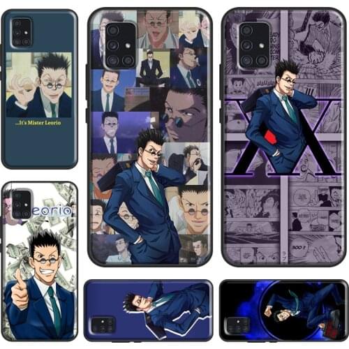 Leorio Paladiknight Hunter x Hunter Phone Case For Samsung A72 A52 A42 A32 A12 A50 A70 A71 A51 A40 A30S A20 A10 A31 A20e A21S
