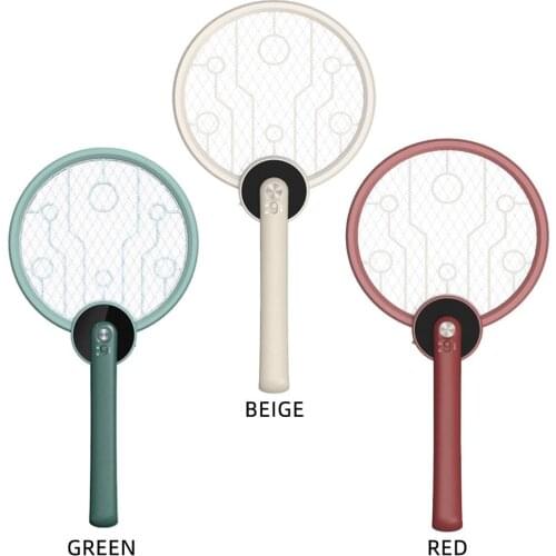 Mosquito Lamp USB Charging Wasp Bug Zappers Trap Control Electric Mosquito Swatter Foldable 1000mAh Insect Reject