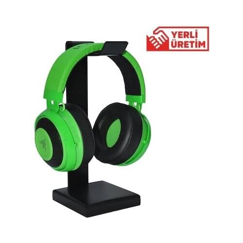 Headphone Stand Wood and Metal Stand Headphone Holder player RPG accessories headphone Stand