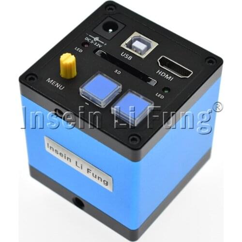 HD 2.0MP 1/2 Inch Image Sensor 1080P 60fps HDMI USB Industrial Camera SD Card Storage Video Photos Electronic Component Testing