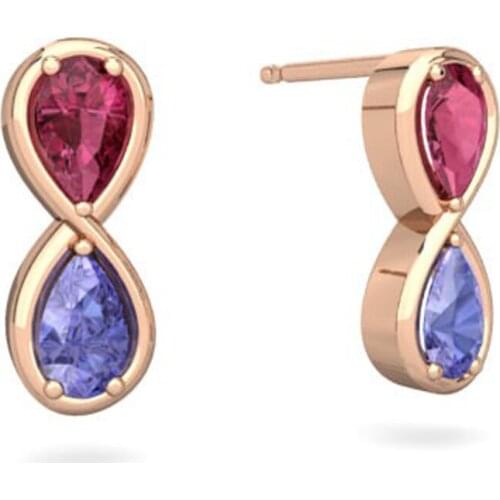 MENGYI Hot Sale Simplicity 8 Shaped Ear Nail Set With Water Drop Zircon Retro Antique Stud Earrings For Womens Piercing Jewelry