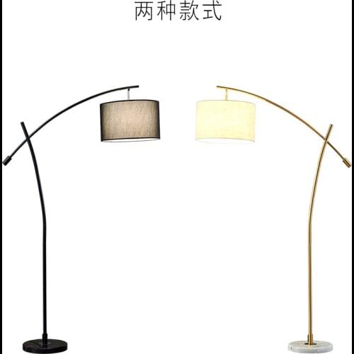 Modern led iron free standing lamps lampara de pie tall floor lamp loft floor lamp