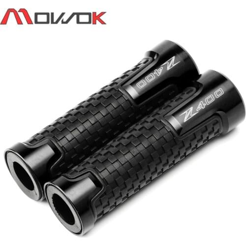 Top selling With logo z400 For KAWASAKI Z400 Z 400 2019 Motorcycle Accessories handle grips racing handlebar