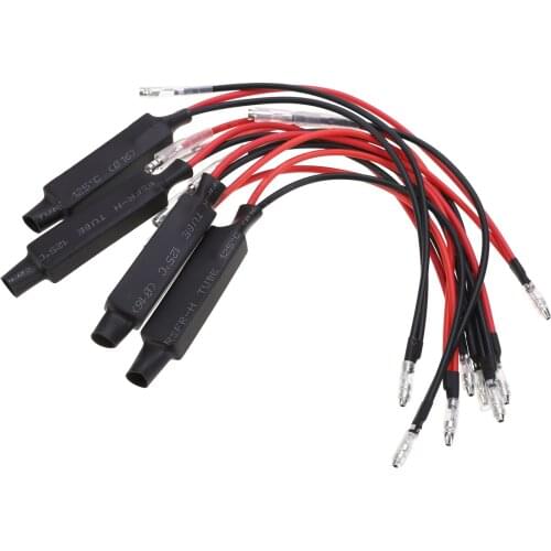 Universal 4pcs 12V Black Motorcycle LED Turn Signal Indicator Resistor Adaptor Moto Blinker Adapter LED Load Resistor