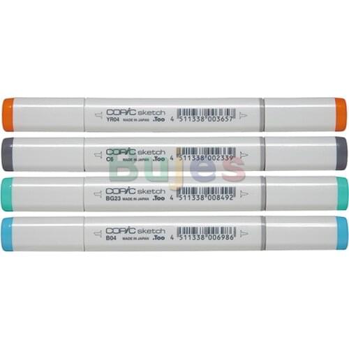 Japan Copic 2 Alcohol-based Ink Marker,Twin Tip Double Head Art Marker 358 Color Link 10,pemranent Non-toxic Single Color Marker