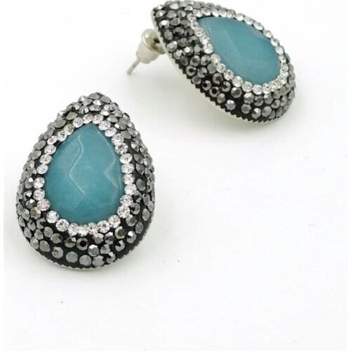 ZENGAZE Stud Earrings
