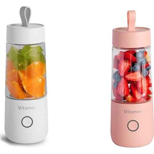 350Ml Mini Portable Electric Fruit Juicer Rechargeable Smoothie Maker Blender Machine Sports Bottle Juicing Cup