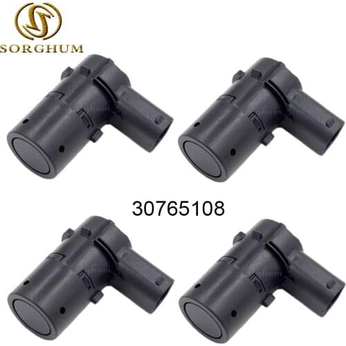4PCS PDC Parking Assist Sensor For Volvo S40 S60 S80 V50 V70 C70 XC70 XC90 30765108 30668100 30765408 30668099 5267042