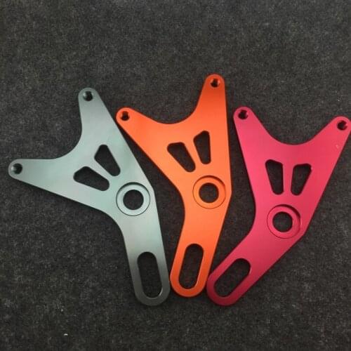 Motorcycle Rear shock absorber adapter for 220mm disc Motorcycle Rear shock transfer code Scooter Rear caliper bracket