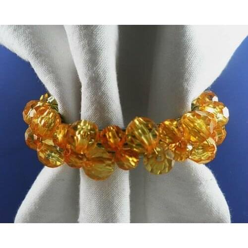 Acrylic beades napkin ring aliexpress sell