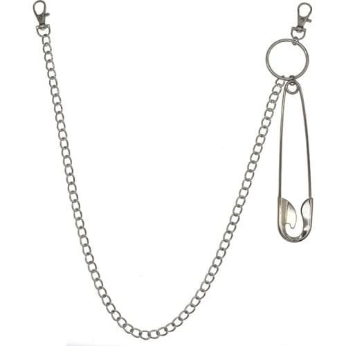 Keychains Pants New Punk Chains Multi Layer Belt Waist Rock Hip Hop Hook Jewelry Accessories Trousers for Women