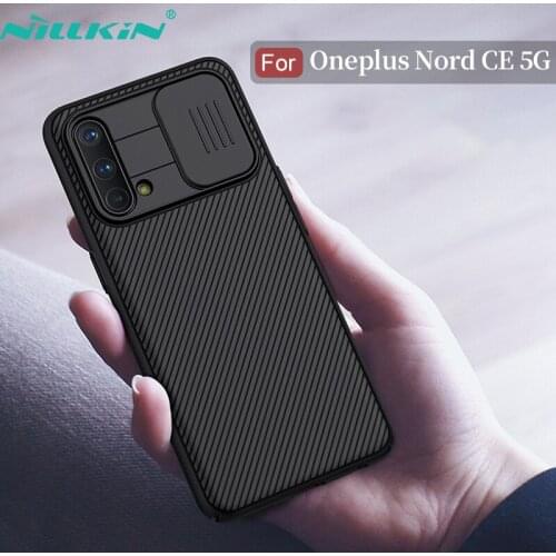 For OnePlus Nord CE 5G Case NILLKIN CamShield Slide Case Lens Protection Back Cove For OnePlus Nord CE 5G Camera Case