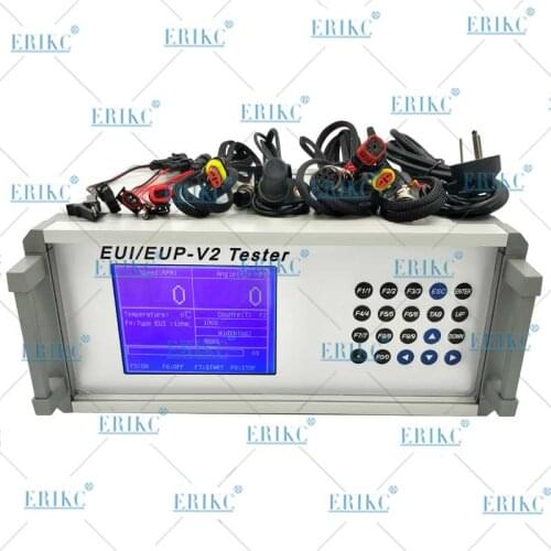 ERIKC Diesel Fuel Injection Common Rail Parts EUI EUP V2 Tester Dual Solenoid Valve For Bosch Volvo Delphi Cummins CAT Hengyang