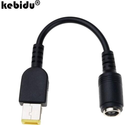 Kebidu 7.9mm to 5.5mm Round Power Converter Adapter Cable Female Interface For Lenovo ThinkPad Ultrabook X230S/S3/S5/X1/E431