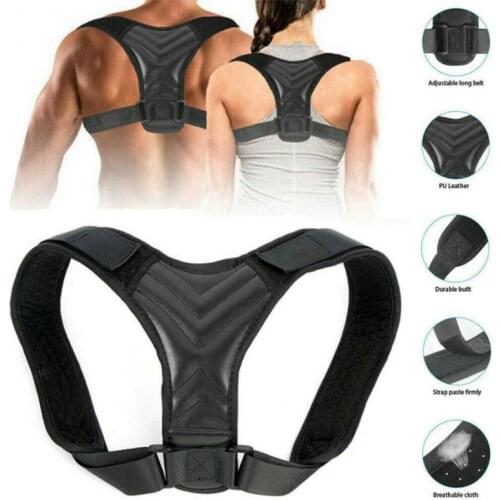 Medical Adjustable Clavicle Posture Corrector Men Women Upper Back Brace Shoulder Lumbar Support Belt Corset Posture Correction