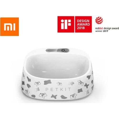 Xiaomi Mijia PETKIT Pet Feeding Bowl Automatic Weighing Food Pets Bowl Digital Feeding Bowl Stand Dog Feeder Drinking Bowls
