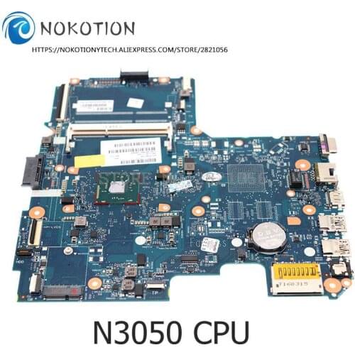 NOKOTION 814051-001 For HP 240 G4 14-AC Laptop Motherboard SKITTL10-6050A2730601-MB-A01 N3050 CPU 2.30GHz DDR3