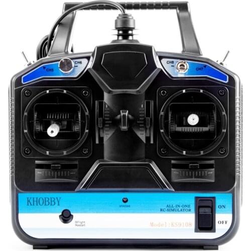 New 8CH RC Flight Simulator support Realflight G7 Phoenix 5.0 XTR 181 remote control For helicopter fixed-wing Racing drone