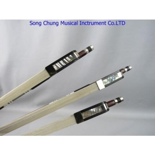 3pcs of Strong Pernambuco Carbon fiber viola bow 4/4 #7190