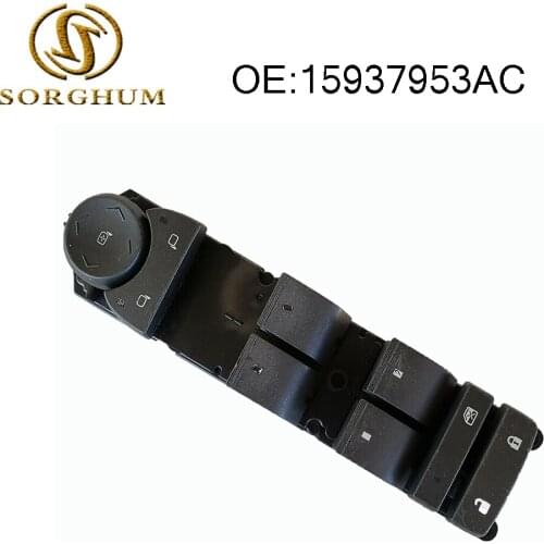 Drivers Side Left Master Window Switch For Cadillac DTS 15937953AC F00H J00 390