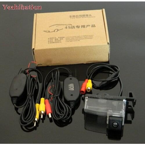Yeshibation Wireless RearView Camera For Nissan Tiida/Versa Hatchback HD CCD Night Vision Parking Camera Wireless Transmitter