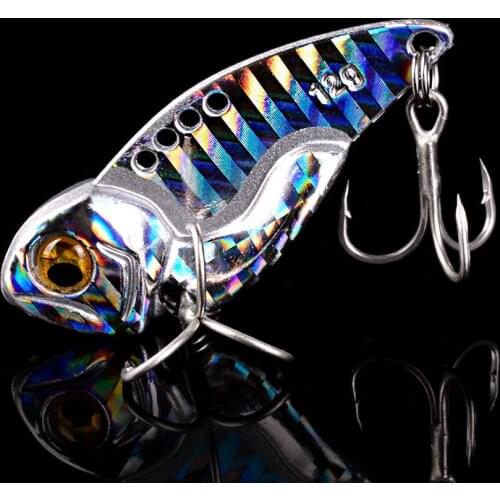 1Pcs Metal VIB vibration Bait Spinner Spoon Fishing Lures 5g 7g 10g 12g 14g Jigs Trout Winter Fishing Hard Baits Tackle Pesca