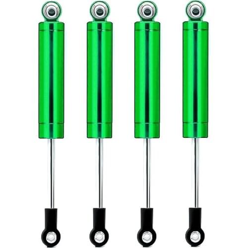 4Pcs Metal Built-In Spring 102Mm Shock Absorber Damper for 1/10 RC Crawler Axial SCX10 Traxxas TRX-4 MST Redcat