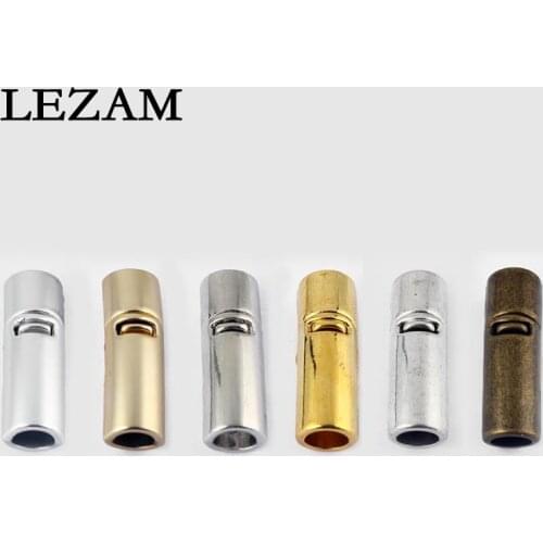 5sets Fashion Jewelry Round Strong Magnetic Clasp For 6mm Round Leather Cord Diy Bracelet Necklace Jewelry Findings Accessories