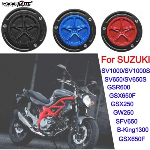 Motorcycle Accessories CNC Gas Fuel Tank Cap Cove For SUZUKI SV650 SV650S SV1000 SV1000S GSR600 GSR750 GSX650F GSX250 GW250