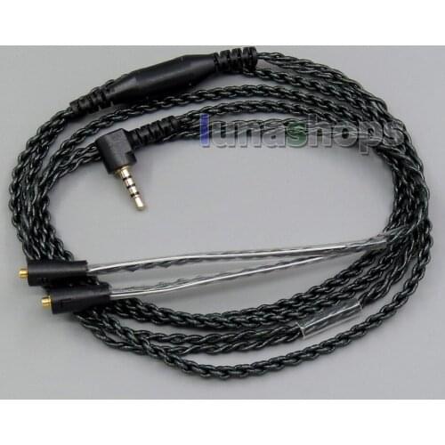 EachDIY 2.5mm TRRS Earphone Silver Plated OCC Foil PU Cable For Westone W60 W50 W40 UM50 UM30 UM10 LN005649