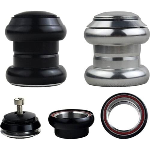 Fixed Gear Racing 34mm Racing Road Bike Headset steering column bicycle Track Bike Headsets Bearing Aluminium Alloy stem cap