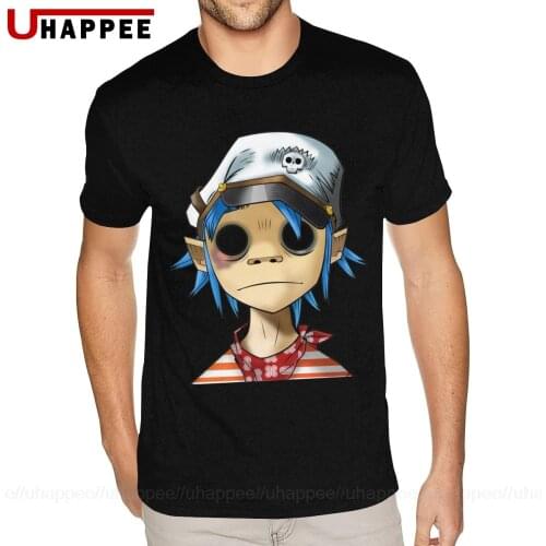Gorillaz Tees Shirt Guy America T-Shirts Man Short Sleeve Brands Designer Merch