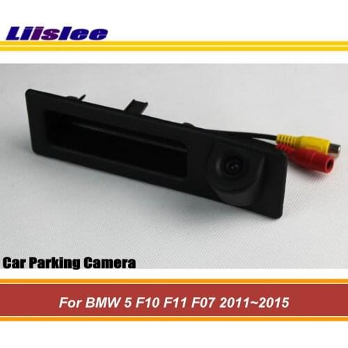 Auto Back Door Handle Reverse Camera For BMW 5 F10/F11/F07 2011 2012 2013 2014 2015 Integrated Car Android System CAM