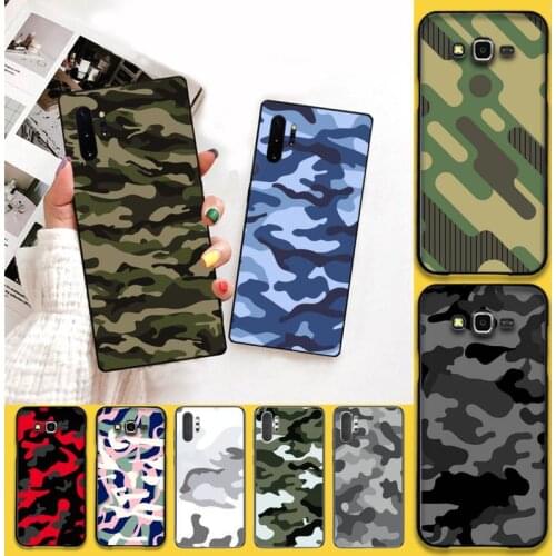 Camouflage Pattern Camo military Army Phone Case For Samsung Galaxy Note20 ultra 7 8 9 10 Plus lite J7 J8 Plus 2018 Prime