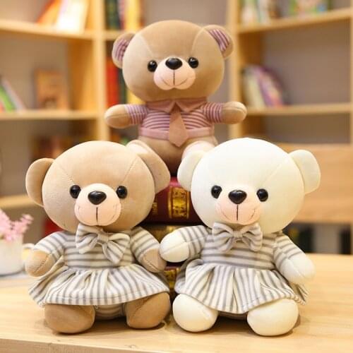 23cm Cute Teddy Bear Dog Pig High Quality Stuffed Lovely Animals Dolls Soft Baby Plush Toys Pillow for Kids Girls Birthday Gifts